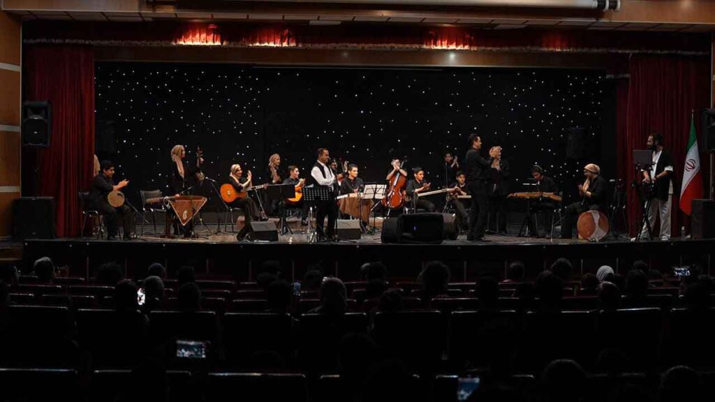 اولین کنسرت ارکستر آموزشگاه موسیقی الهام