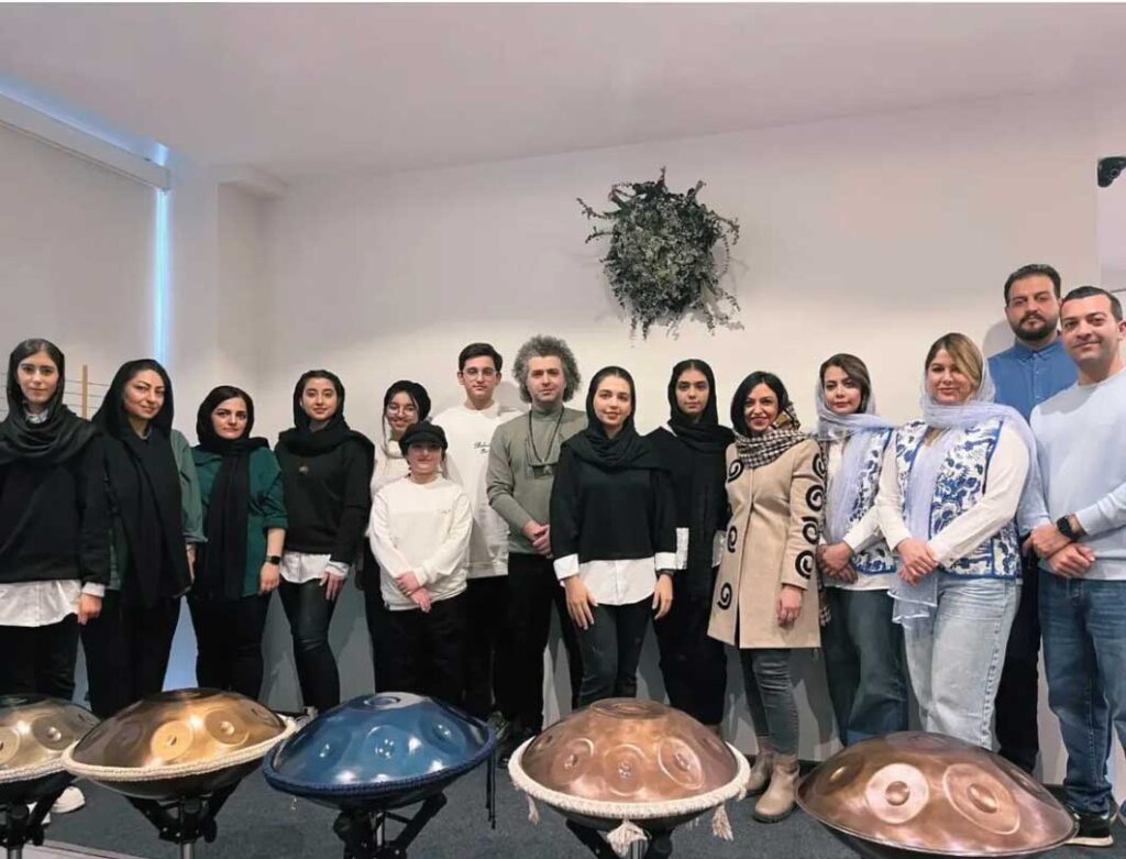 کنسرت هنگدرام آموزشگاه موسیقی الهام