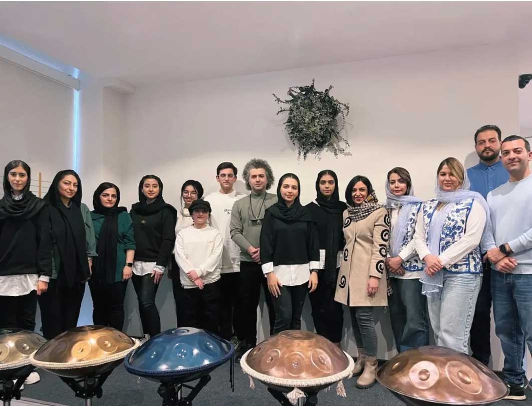 کنسرت هنگدرام آموزشگاه موسیقی الهام