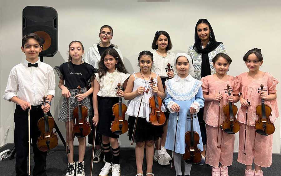 کنسرت ویولن آموزشگاه موسیقی الهام ۱۶ مرداد