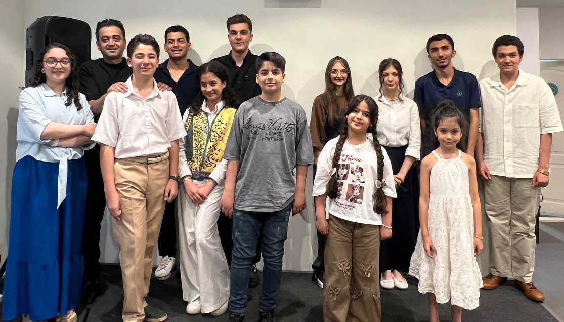 کنسرت سنتور آموزشگاه موسیقی الهام ۱۶ مرداد
